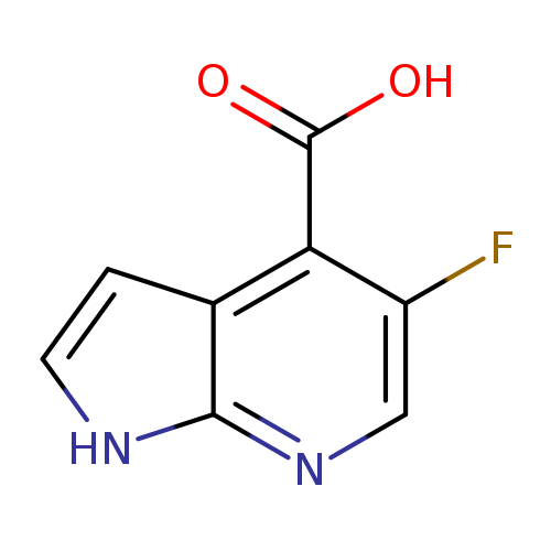 1H-Pyrrolo[2,3-b]pyridine-4-carboxylic acid, 5-fluoro-