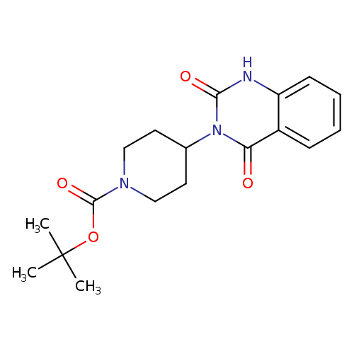 tert-butyl 4-(2,4-dioxo-1,2,3,4-tetrahydroquinazolin-3-yl)piperidine-1-carboxylate