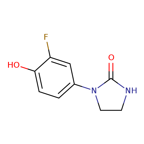 1-(3-fluoro-4-hydroxyphenyl)imidazolidin-2-one