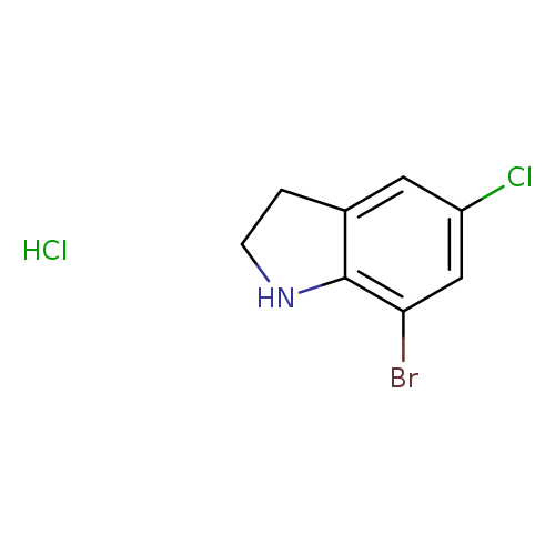 7-Bromo-5-Chloro-2,3-Dihydro-1H-Indole Hydrochloride