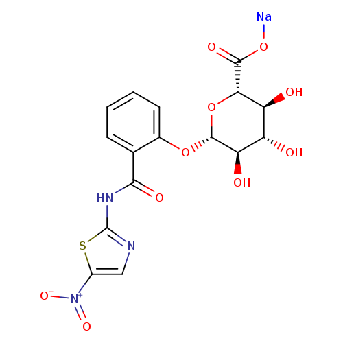 TIZOXANIDE GLUCURONIDE, SODIUM SALT