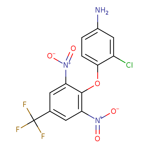 3-chloro-4-[2,6-dinitro-4-(trifluoromethyl)phenoxy]aniline