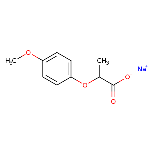 Propanoic acid, 2-(4-methoxyphenoxy)-, sodium salt (1:1)