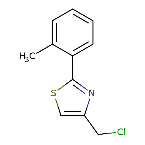 4-(Chloromethyl)-2-(2-methylphenyl)-1,3-thiazole