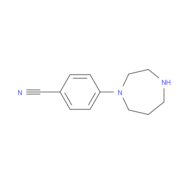 4-(1,4-diazepan-1-yl)benzonitrile