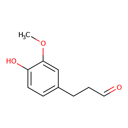 4-Hydroxy-3-methoxybenzenepropanal