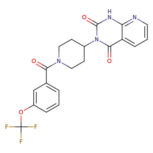 3-{1-[3-(trifluoromethoxy)benzoyl]piperidin-4-yl}-1H,2H,3H,4H-pyrido[2,3-d]pyrimidine-2,4-dione