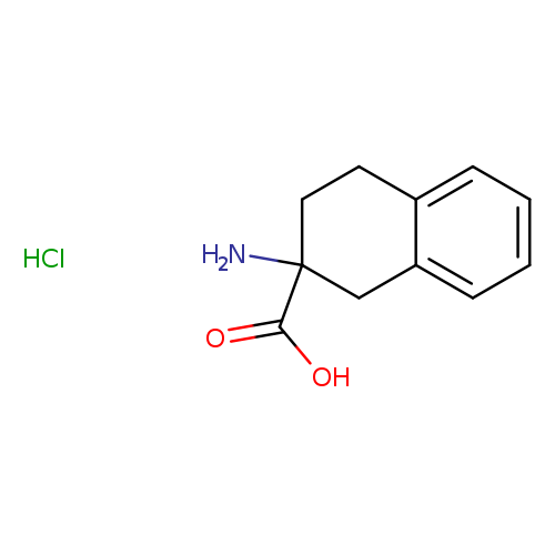 2-Amino-1,2,3,4-tetrahydronaphthalene-2-carboxylic acid hydrochloride