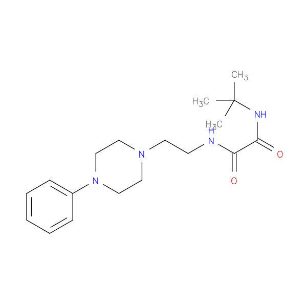 N-tert-butyl-N'-[2-(4-phenylpiperazin-1-yl)ethyl]ethanediamide
