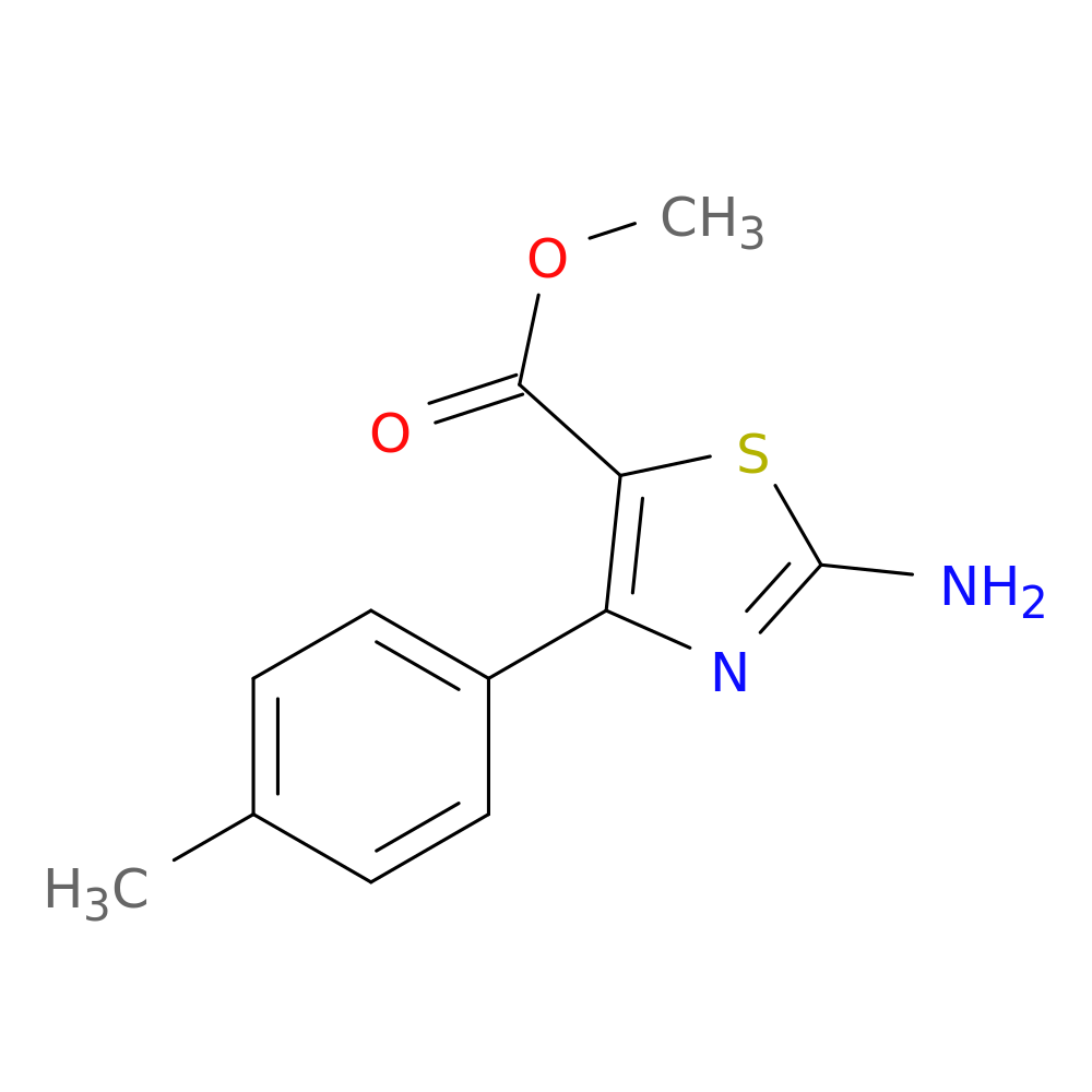 Methyl 2-amino-4-p-tolylthiazole-5-carboxylate