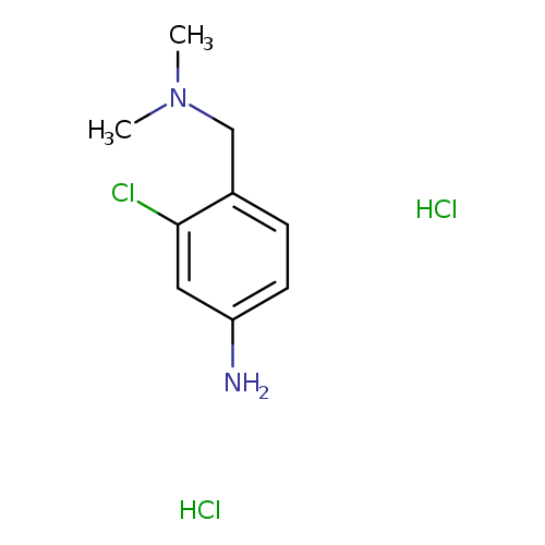 3-chloro-4-[(dimethylamino)methyl]aniline dihydrochloride