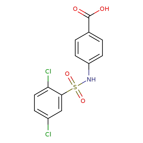 4-(2,5-Dichloro-benzenesulfonylamino)-benzoic acid
