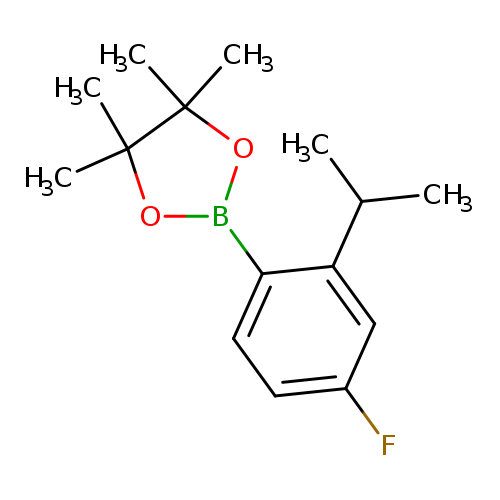 2-[4-fluoro-2-(propan-2-yl)phenyl]-4,4,5,5-tetramethyl-1,3,2-dioxaborolane