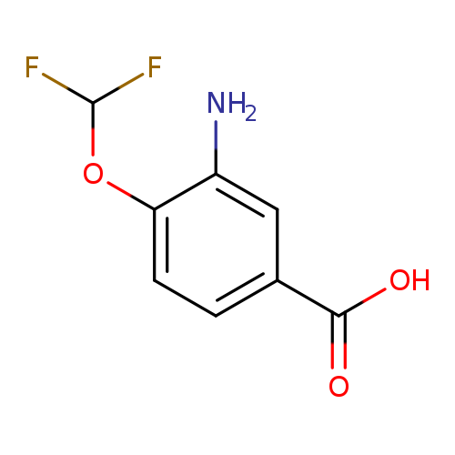 3-Amino-4-(difluoromethoxy)benzoic acid