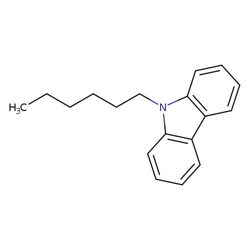 9H-Carbazole, 9-hexyl-
