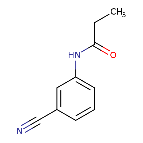 N-(3-cyanophenyl)propanamide