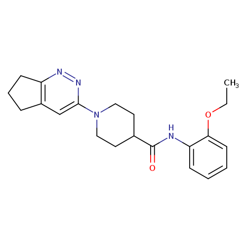 1-{5H,6H,7H-cyclopenta[c]pyridazin-3-yl}-N-(2-ethoxyphenyl)piperidine-4-carboxamide