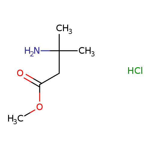 Methyl 3-amino-3-methylbutanoate hydrochloride