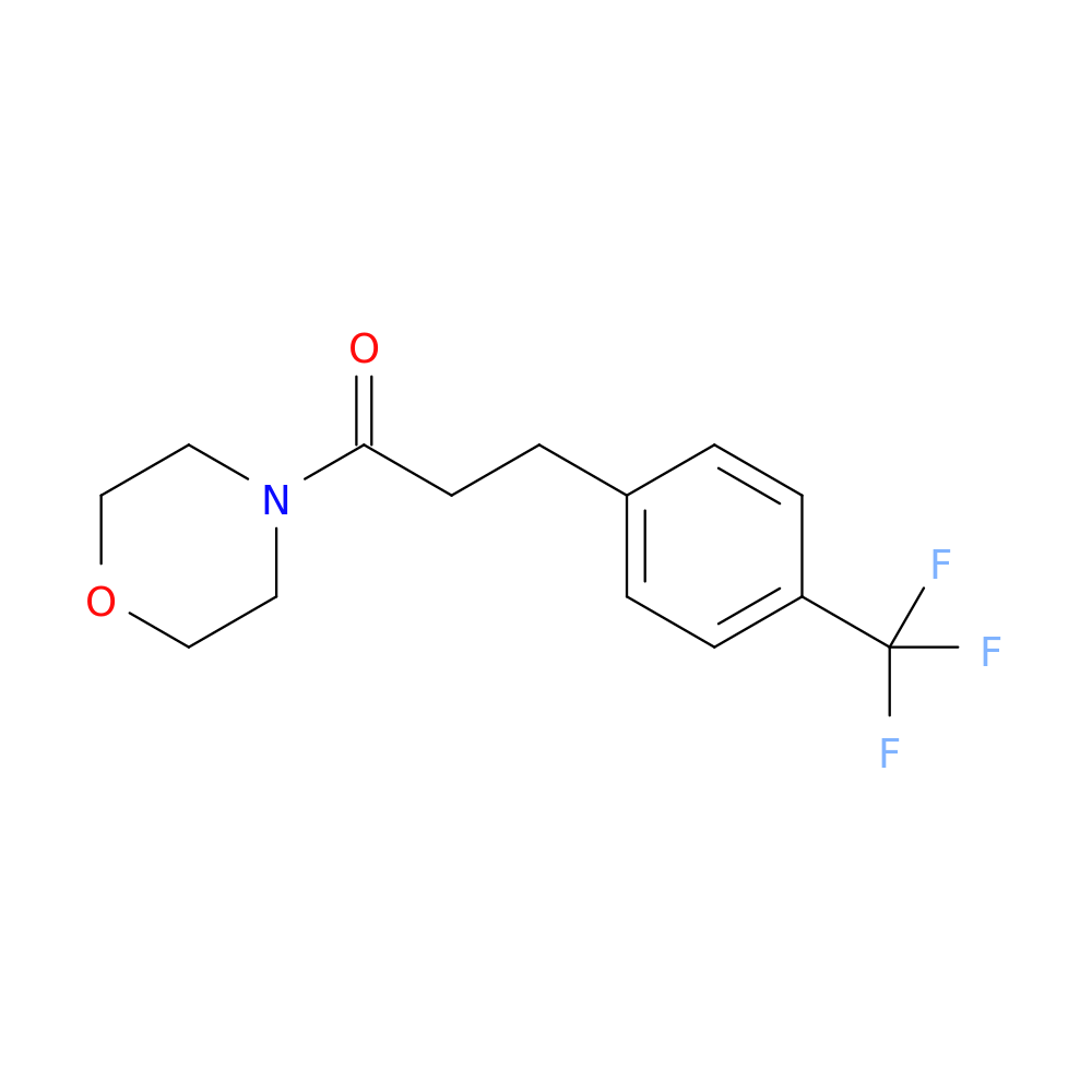 1-(morpholin-4-yl)-3-[4-(trifluoromethyl)phenyl]propan-1-one