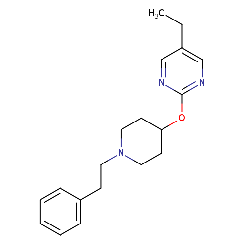 5-ethyl-2-{[1-(2-phenylethyl)piperidin-4-yl]oxy}pyrimidine
