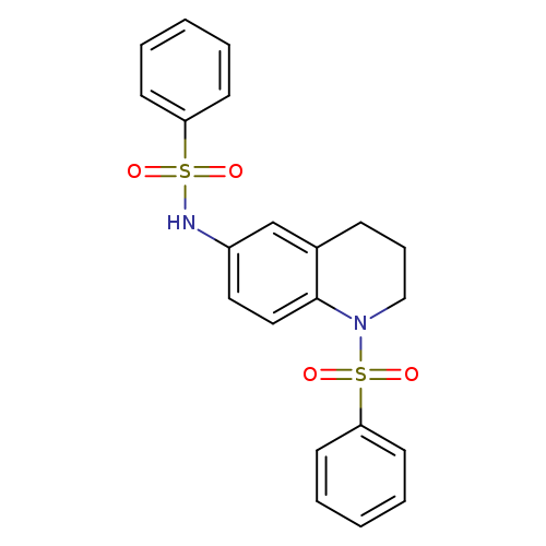 N-[1-(benzenesulfonyl)-1,2,3,4-tetrahydroquinolin-6-yl]benzenesulfonamide