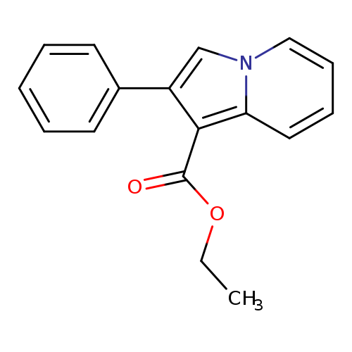 Ethyl 2-phenyl-1-indolizinecarboxylate