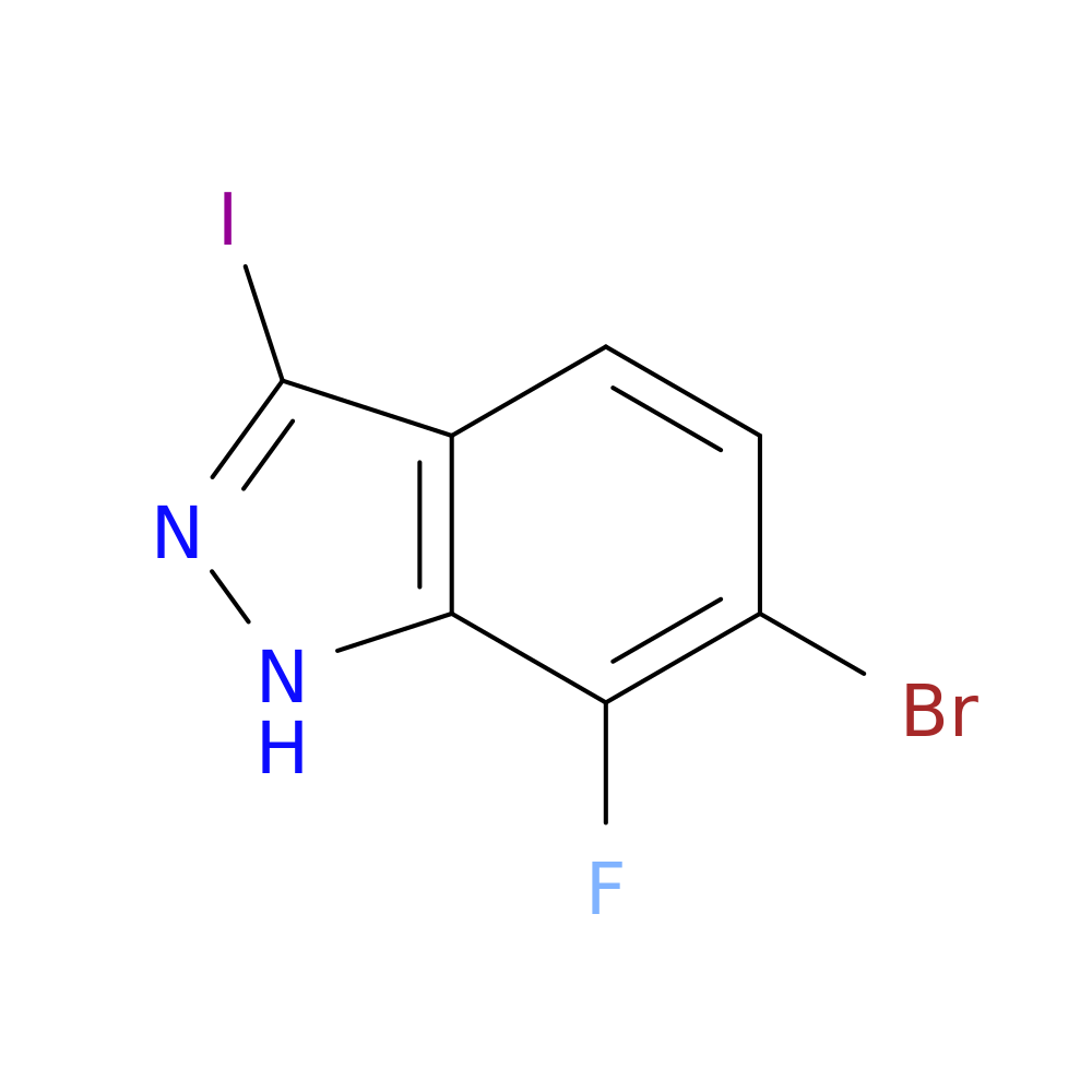 6-Bromo-7-fluoro-3-iodo-1H-indazole