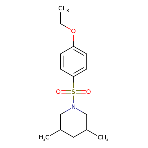 1-[(4-ethoxyphenyl)sulfonyl]-3,5-dimethylpiperidine