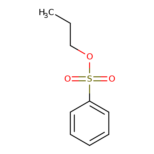 Benzenesulfonic acid,propyl ester