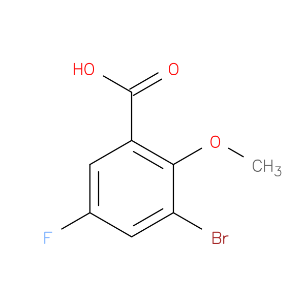 3-Bromo-5-fluoro-2-methoxybenzoic acid