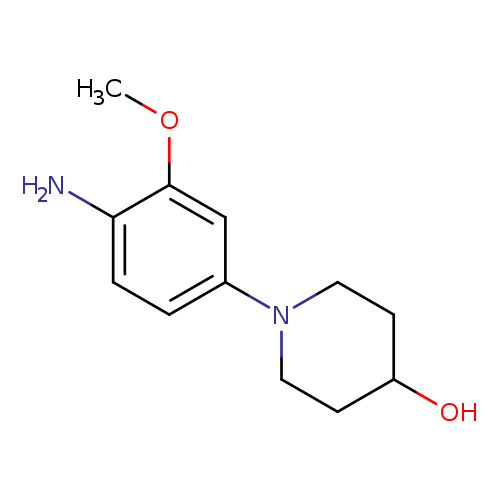 1-(4-Amino-3-methoxyphenyl)piperidin-4-ol
