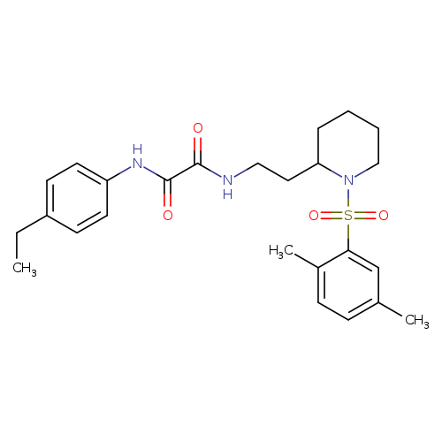 N-{2-[1-(2,5-dimethylbenzenesulfonyl)piperidin-2-yl]ethyl}-N'-(4-ethylphenyl)ethanediamide