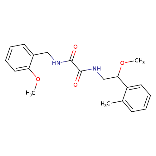 N'-[2-methoxy-2-(2-methylphenyl)ethyl]-N-[(2-methoxyphenyl)methyl]ethanediamide