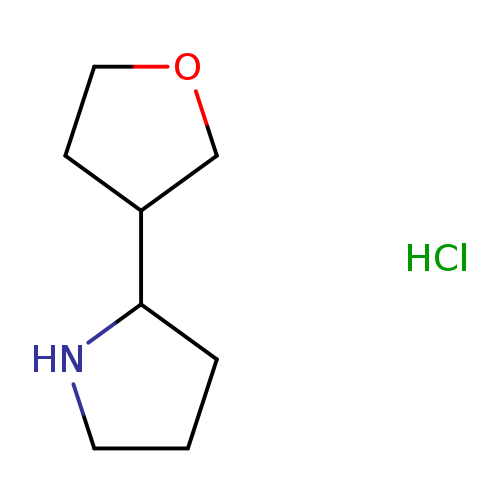 2-(oxolan-3-yl)pyrrolidine hydrochloride