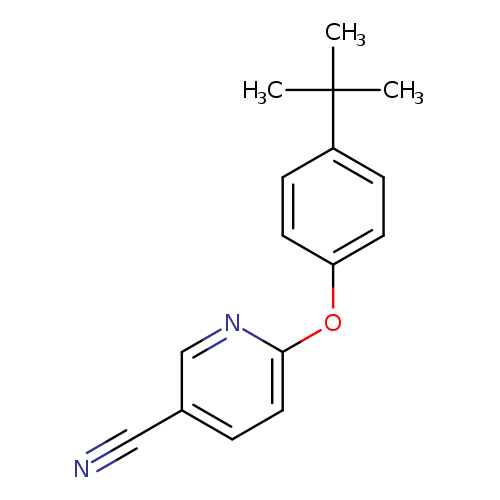 6-(4-tert-butylphenoxy)pyridine-3-carbonitrile