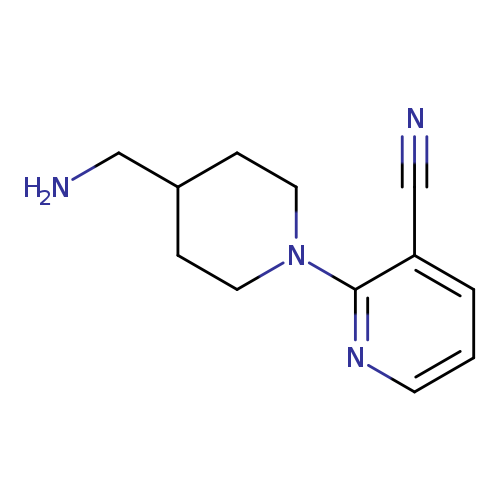2-[4-(Aminomethyl)piperidin-1-yl]nicotinonitrile