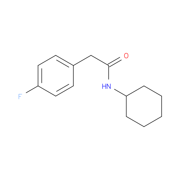 N-cyclohexyl-2-(4-fluorophenyl)acetamide