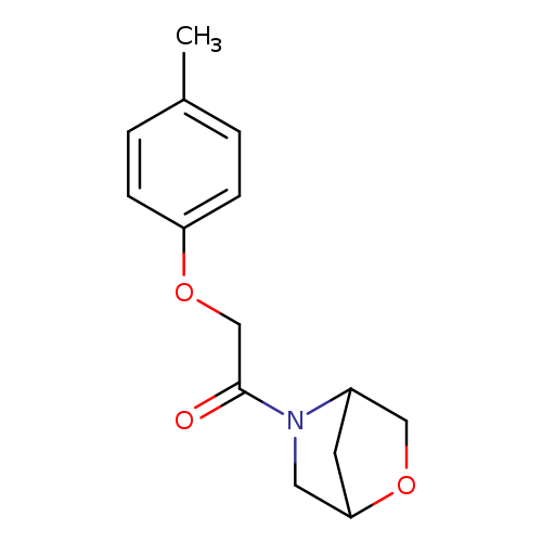 2-(4-methylphenoxy)-1-{2-oxa-5-azabicyclo[2.2.1]heptan-5-yl}ethan-1-one