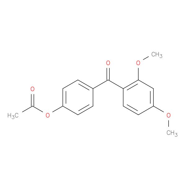4-Acetoxy-2',4'-dimethoxybenzophenone