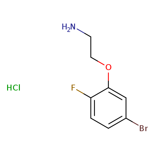 2-(5-bromo-2-fluorophenoxy)ethan-1-aminehydrochloride