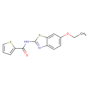 N-(6-ethoxy-1,3-benzothiazol-2-yl)thiophene-2-carboxamide