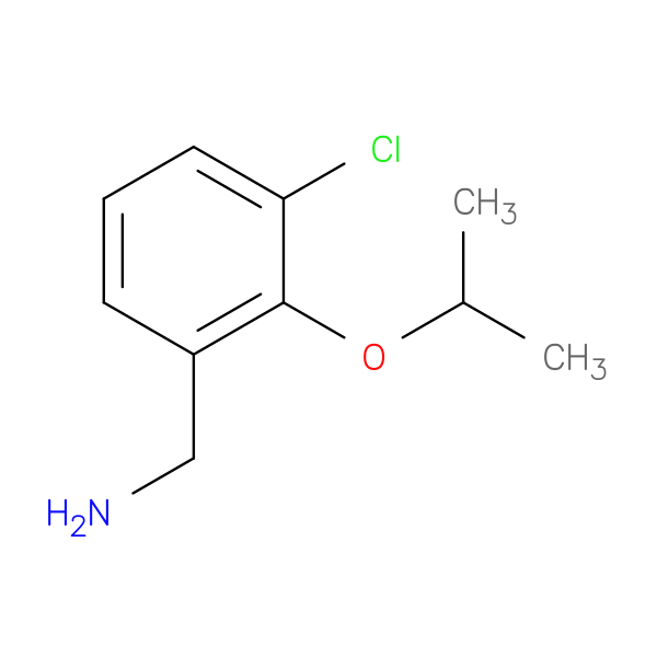 [3-Chloro-2-(propan-2-yloxy)phenyl]methanamine