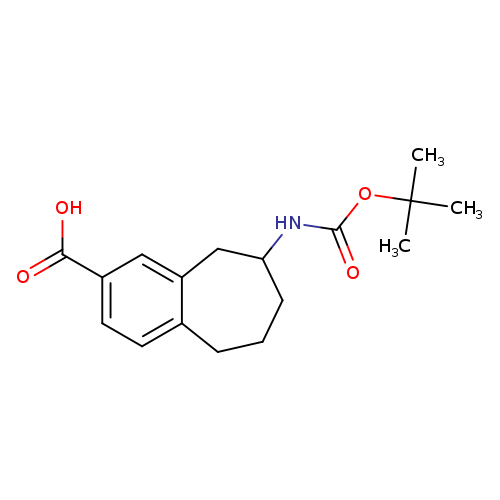 8-{[(tert-butoxy)carbonyl]amino}-6,7,8,9-tetrahydro-5h-benzo[7]annulene-2-carboxylic acid