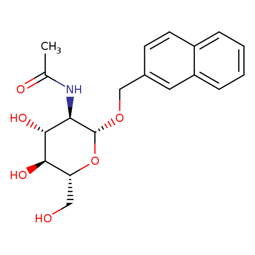 β-D-Glucopyranoside, 2-naphthalenylmethyl 2-(acetylamino)-2-deoxy-