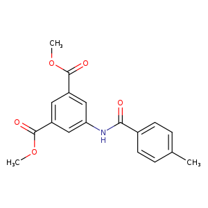 dimethyl 5-[(4-methylbenzoyl)amino]isophthalate