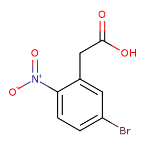Benzeneacetic acid, 5-bromo-2-nitro-