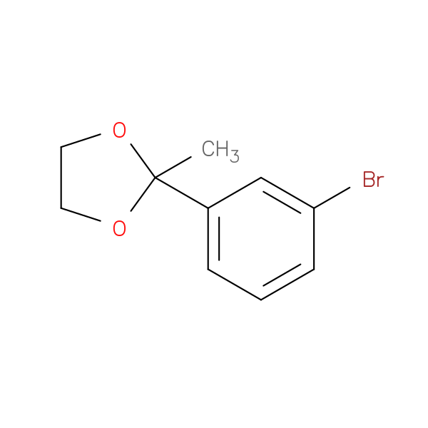 2-(3-Bromophenyl)-2-methyl-1,3-dioxolane
