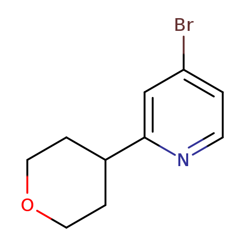 4-Bromo-2-(tetrahydropyran-4-yl)pyridine