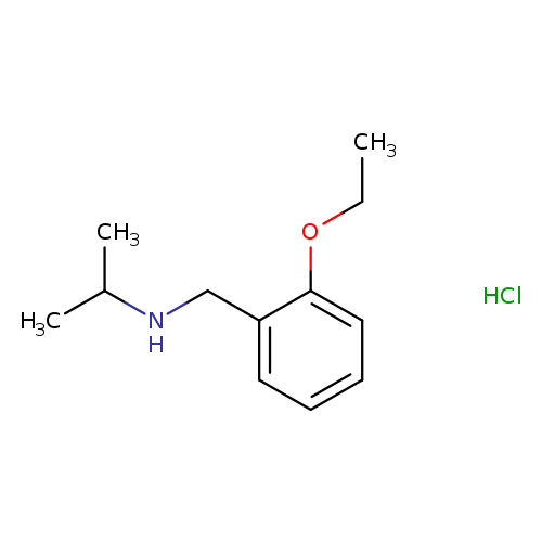 [(2-ethoxyphenyl)methyl](propan-2-yl)amine hydrochloride