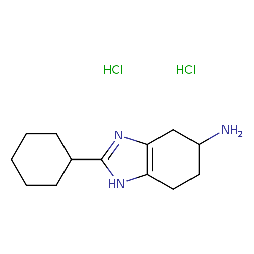 2-cyclohexyl-4,5,6,7-tetrahydro-1H-1,3-benzodiazol-5-amine dihydrochloride